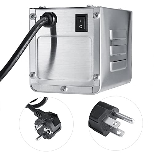 Davitu DC Motor - BBQ Roaster Motor 50-70KGF Stainless Steel BBQ Rotisserie Motor Electric Roaster Barbecue Motor - (Voltage(V): EU Plug)