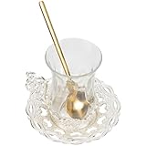 Tasse à thé : fabriquée en verre de haute qualité, cette tasse est à la fois pratique et élégante. son design raffiné en fait un cadeau idéal pour vos amis