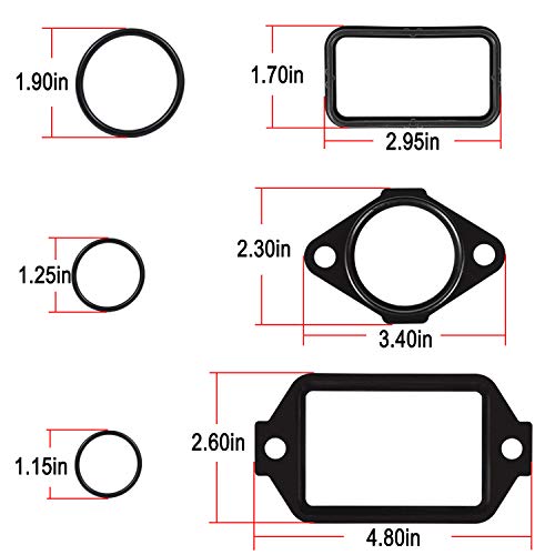 10263 Oil Cooler Install Kit For GM 6.6L Duramax 2001-2010 LB7 LLY LBZ LMM 2500/3500 Diesel by Camoo - Image 6