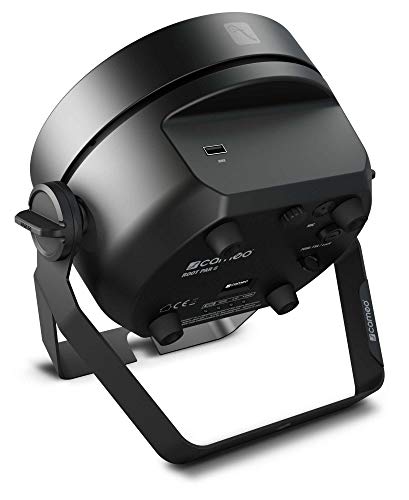 Cameo ROOT PAR 6-6 x 12 W RGBAW + UV PAR Scheinwerfer, OLED Display, schwarz