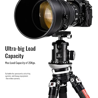 SUNWAYFOTO LB-90 Leveling Base Tripod Head 55 lbs Load Capacity