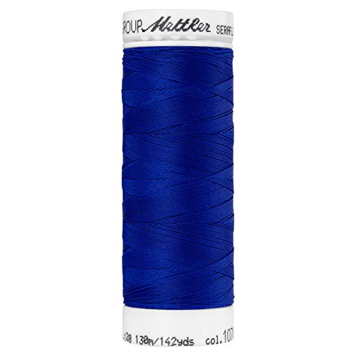Hilo elástico Mettler Seraflex 142 yd azul fuego miniatura 1
