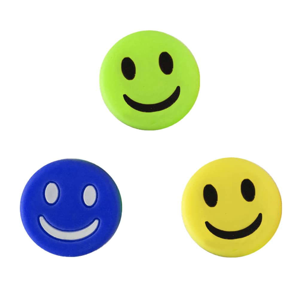 Tennis Racket Vibration Dampeners, 3 Pieces Silicone Shock Absorbers Tennis, Tennis Vibration Absorber, Tennis Racket Shock Absorber for Tennis Player