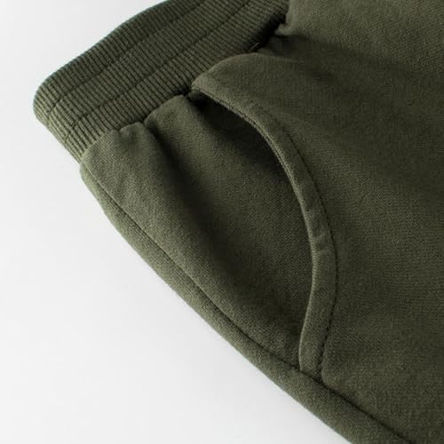 Fall Sweatpants for Boys Kids Toddler Solid Color Jogger Pants Elastic Waist Casual Athletic Sweat Pants with Pockets3