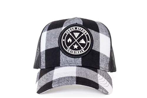 Image of Urban Effort Trucker Hat for Men - Mesh Back Baseball Cap, 5 Panel Snapback Hats for Men and Women