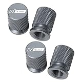Paket: 4 Stück Reifenventilkappen aus Aluminiumlegierung