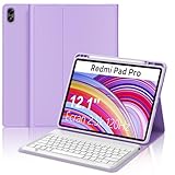Angle de Vision Réglable: Le Clavier Sans Fil Bluetooth pour REDMI Pad Pro12,1