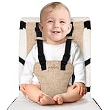 GROß & BEQUEM: Durch unseren faltbaren Baby-Hochstuhl wird Ihrem Kind das Aufsitzen vereinfacht. Durch die weichen Trageriemen und dem bequemen Stoff ist ein längeres Sitzen ebenfalls problemlos möglich. Ergonomisches Design für das Wohl Ihres Kindes.