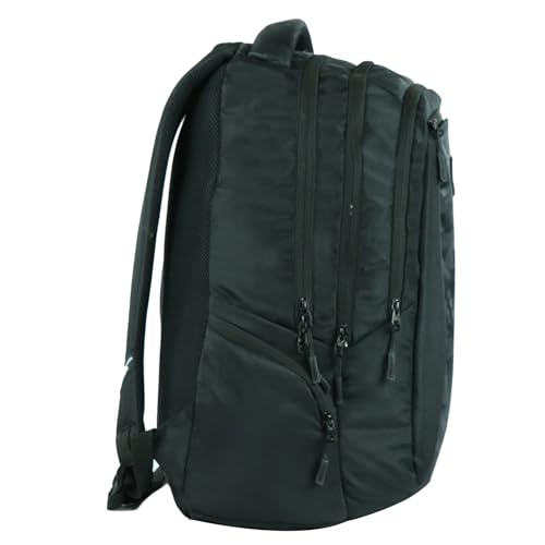 Image of mike bags Gladiator deluxe laptop backpack with rain cover - black