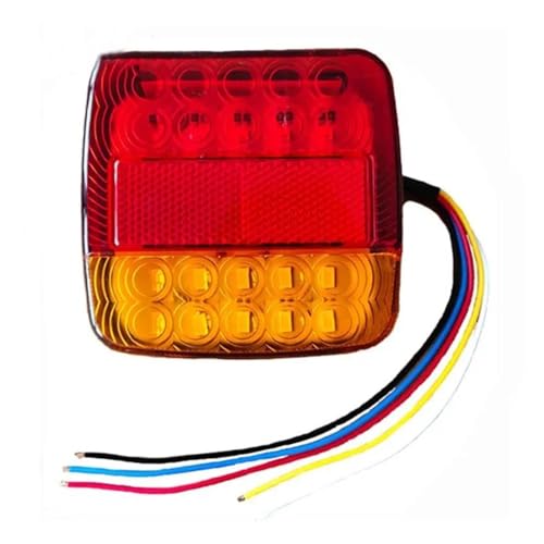 Feux d'avertissement lampe pour remorque caravanes camion étanche 12V
