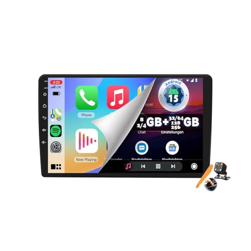 Radio 2 DIN con GPS para GMC Savana 2007-2014, autoradio Android 15 con Carplay
