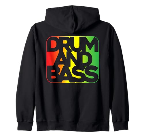 Camiseta Drum and Bass Jungle | Heavy Underground Rave Club Sudadera con Capucha