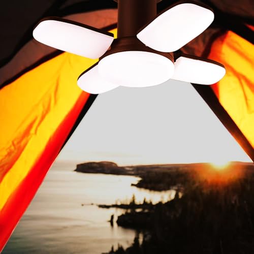 Lanterne solaire a intensite variable et lampe de camping pliable USB - 6
