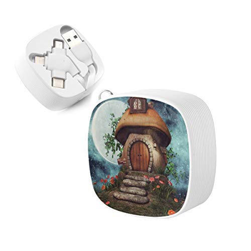 Portable Retractable USB Charging ccable, 4ft Multiple USB Cable Universal 3 in 1 Charging Cable Cord Adapter with Port connectors Type C Micro USB Compatible iPhone Cell Phones Tablets