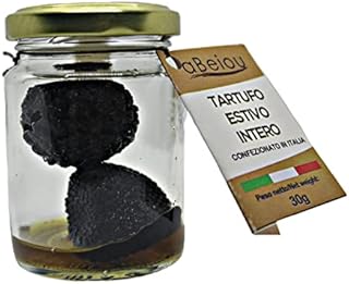 aBeiou. Whole Black Truffles 30g, Extra Gourmet Product 100% Italian, (Tuber Aestivum) Preserved in brine, Ideal for Haute Cuisine and Gifts, Vegan, Vegetarian, Gluten Free Delicacy