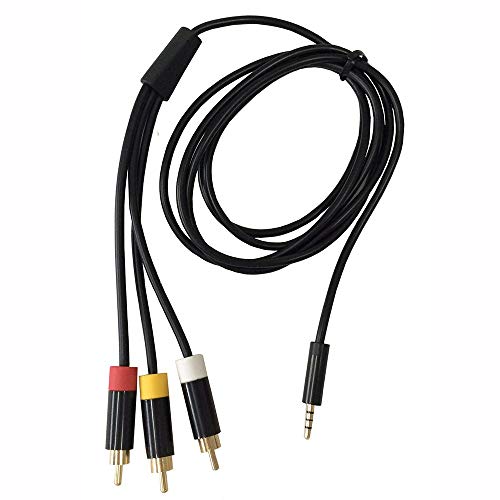 OSTENT Cable de audio y video AV Cordón de cable óptico compatible con videoconsola Xbox 360 E de Microsoft