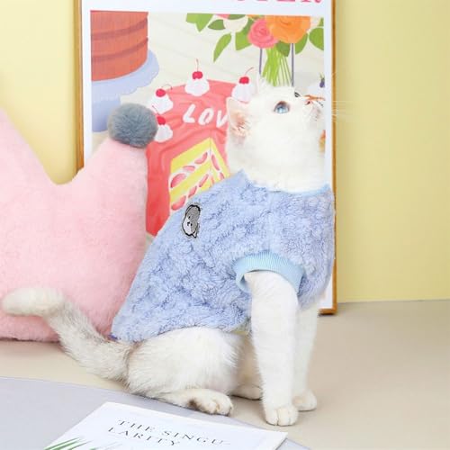 Hundepullover Kleine Hunde Hundekostüm Sweater Katzenpullover Hundekleidung Hund Teddyhund Winterkleidung Plüsch Mittel Hund Pullover Winter Warmer M-Code für Kleine Mittel Haustier