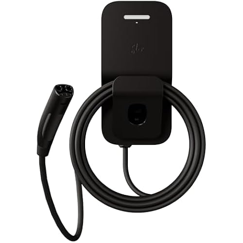 FLO Home X3 Level 2 Electric Vehicle Charging Station, 12 kW at 50 amp/240 V, Fast Home Charging for Tesla (NACS), Hardwired, UL/Energy Star Certified, 25 ft Cable, Toughest Outdoor Rating