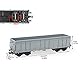 Evemodel 3Stk H0 Offener Güterwagen Hochbordwagen Transport Containerwagen Eaos der SBB Modellbau Dekor