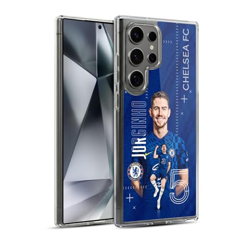 Regalo para Fan del Chelsea Funda S24 Ultra Jorginho Gel