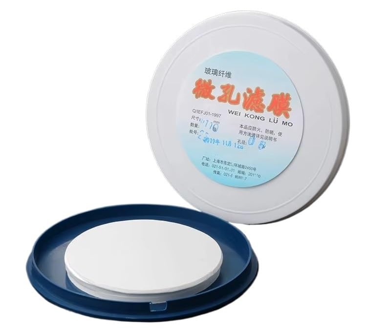Microporous Membrane Filter CA Diameter 25mm 47mm 50mm 60mm 150mm Cellulose Acetate Membrane Micro Filter Membranes 50/PK(25mm 0.45um 100 Pcs)