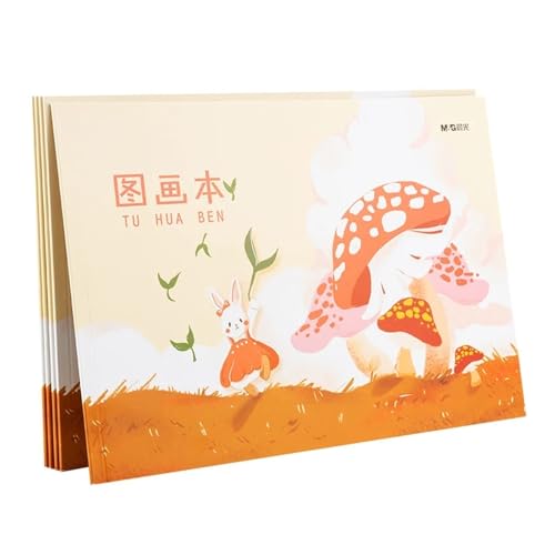 Carnet de dessin vierge 16K idéal pour les activités de peinture à la maison