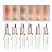 Ownest 12 Colors Eyeshadow Stick,Double Colors Eye Shadow Stick Glitter Shimmer Eyeshadow Gradient Eyeshadow Makeup Stick Waterproof Eyeshadow-6 Pcs