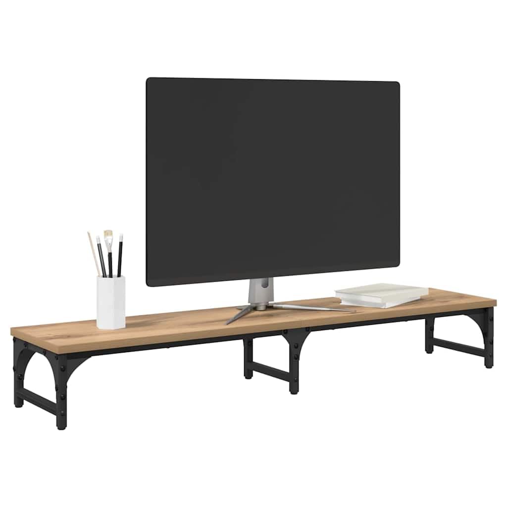 supporto per monitor, supporto da scrivania in legno