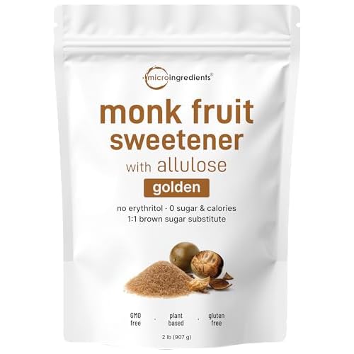 Monk Fruit Allulose Sweetener 2 lb β 1:1 Brown Sugar Sub