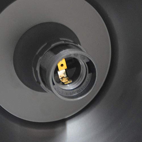 DRULINE Industriële lamp, hanglamp, eettafel, hanglamp, woonkamer, hanglamp, eettafel, eettafellamp, eetkamerlamp… - Afbeelding 4