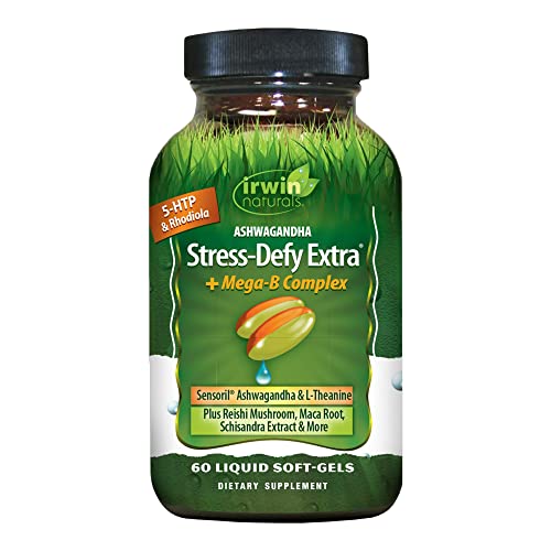 Irwin Naturals Stress-Defy Extra 60 Liquid Softgel