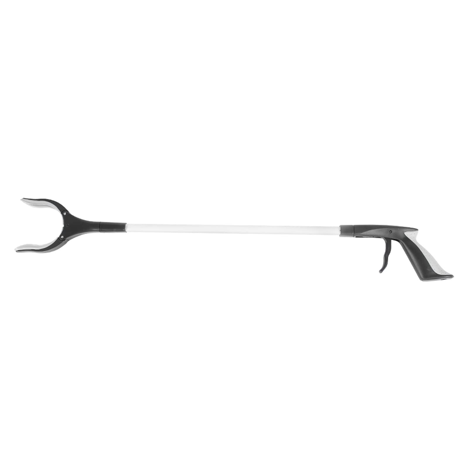 Fockety Pinza de Alcance de Ayuda para Movilidad, Herramienta de Recogida para Discapacitados Giratoria Larga de 90 Grados, ABS de Aluminio de 32,5"