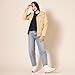Amazon Essentials Women's Soft Fisherman Cable Long-Sleeve Crewneck Sweater (Available in Plus Size), Navy, Large