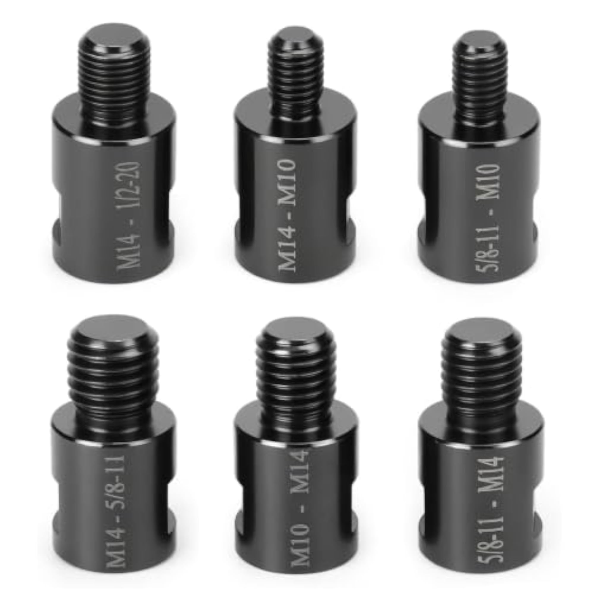 Metal Threaded Adapter with Female and Male Ends