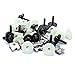 OAUTOO 12Sets T30 Engine Splash Shield Guard Undertray Cover Tapping Screws & Grommet Bolt Nut Clip Kit or Ford C-Max Escape Focus Transit Connect Edge F-150 Lincoln MKC & MKX