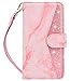 Dailylux iPhone 6S Case,iPhone 6 Case,iPhone 6S Wallet Case Premium Soft PU Leather Closure Flip Cover With 9 Card Slot Luxury Bling Case for Apple iphone 6/6s 4.7 inch-Bling Pink