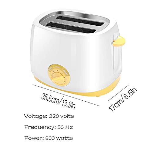 Health Slice Toaster,Breadmaker Wide Slot Toaster Home Toaster Automatischer Multifunktions 2-teiliger Soil… – Bild 3