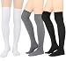 STYLEGAGA Winter Cozy Cable Knit Over The Knee High Boot Socks