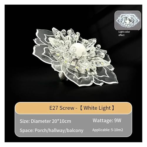 Plafonnier LED créatif fleur pour illuminer chaleureusement votre salon