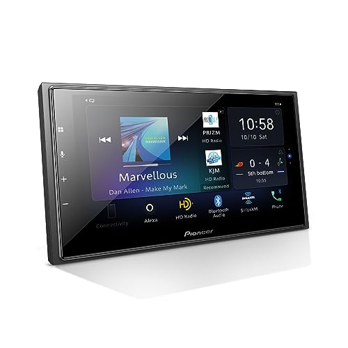 Pioneer DMH-W4660NEX 6.8" Capacitive Touchscreen, Double Din – Wireless & Wired Apple CarPlay & Android Auto, Amazon Alexa Built-in, Bluetooth, HD Radio, Backup Camera, FLAC, Hi-Volt RCA by PIONEER - Used condition - US$408.43