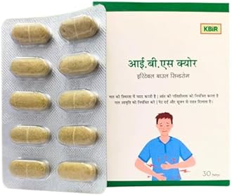 KBIR IBS Tablet for Relief in Irritable Bowel Syndrome,Instant Relief from Abdominal Gases & Bloating | Helps in Stool Consistency | Contains Healing Herbs like Harad & Anardana etc (30 tablets)