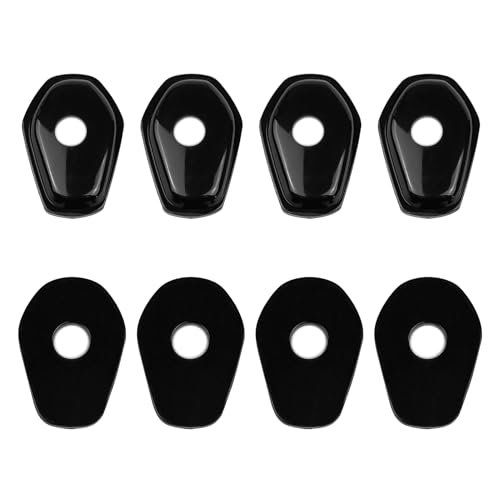 8 PCS Motorcycle Turn Signal Indicator Adapter Compatible with Suzuki GSXR600 GSXR750 GSXR1000 SV400 SV650S DL1000 DL650 GSF1250 GSF1200, Turn Indicator Adapter Spacers, Replacement Plates Kit