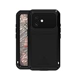 Materiales de construcción: Hecho de aluminio, silicona y vidrio templado para una protección completa de la pantalla y las lentes