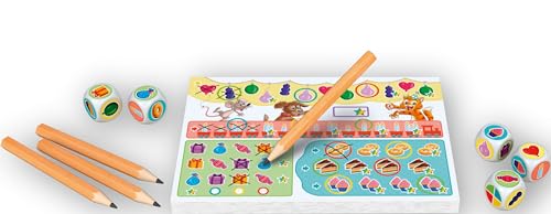 Jeu de Dés Schmidt 88406 Très Futé Kids – 2 à 4 Joueurs, Dès 5 Ans - vue 6