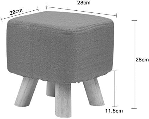 Tabouret de Canapé et Coffre de Rangement en Tissu Rose 60cm