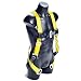 Guardian Fall Protection 1704 Velocity Economy Harness HUV Pass Thru Chest and Tongue Buckle Legs, X-Large/XX-Large