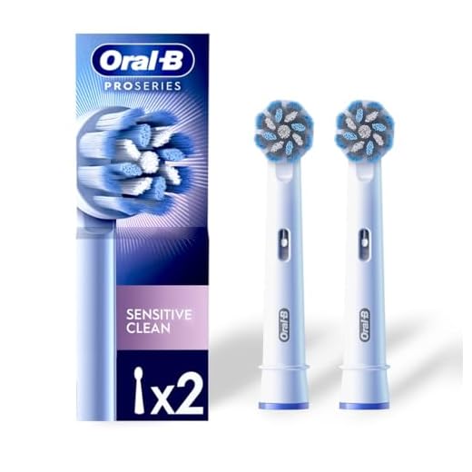 Oral-B Sensitive Clean, Cabeça Redonda de Refil para Escova Elétrica, 2 Unidades