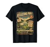 Visit The Reflecting Pool Washington D.C. Funny Algae Paint T-Shirt
