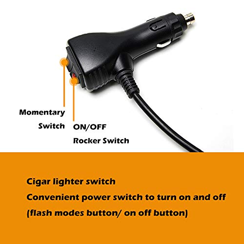 image for SMALLFATW Led Strobe Light Bar Emergency Strobe Light Universal Vehicl