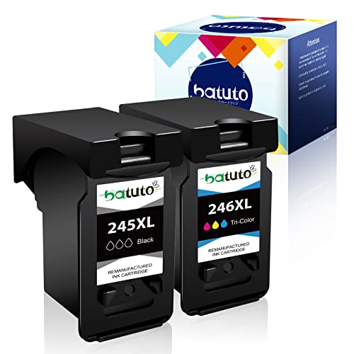 Discount 80% batuto Remanufactured Inkjet Replacement for Canon PG-245XL CL-246XL 245 246 XL (1 Black, 1 Tri-Color) for Pixma MX492 MX490 MG2520 MG2920 MG2420 MG2522 MG2922 MG2525 MG3022 MG3020 IP2820 Popular batuto Remanufactured Inkjet Replacement for Canon PG-245XL CL-246XL 245 246 XL (1 Black, 1 Tri-Color) for Pixma MX492 MX490 MG2520 MG2920 MG2420 MG2522 MG2922 MG2525 MG3022 MG3020 IP2820